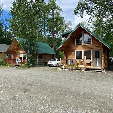 Talkeetna Log Cabin With Hot Tub Unit 1 Eksteriør billede