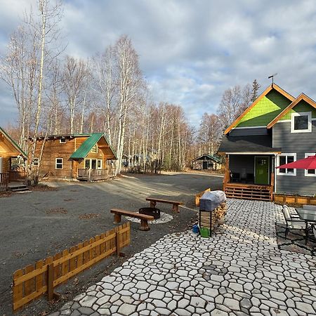 Talkeetna Log Cabin With Hot Tub Unit 1 Eksteriør billede