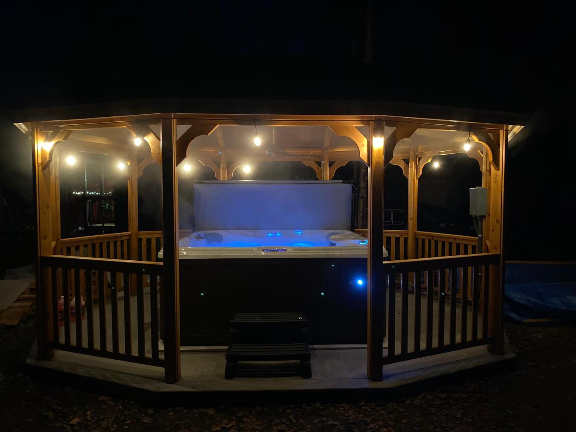 Talkeetna Log Cabin With Hot Tub Unit 1 Eksteriør billede